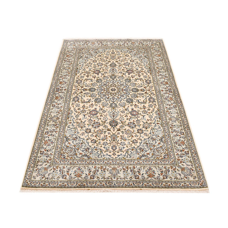 Alfombra persa - Keshan - 223 x 139 cm - crema