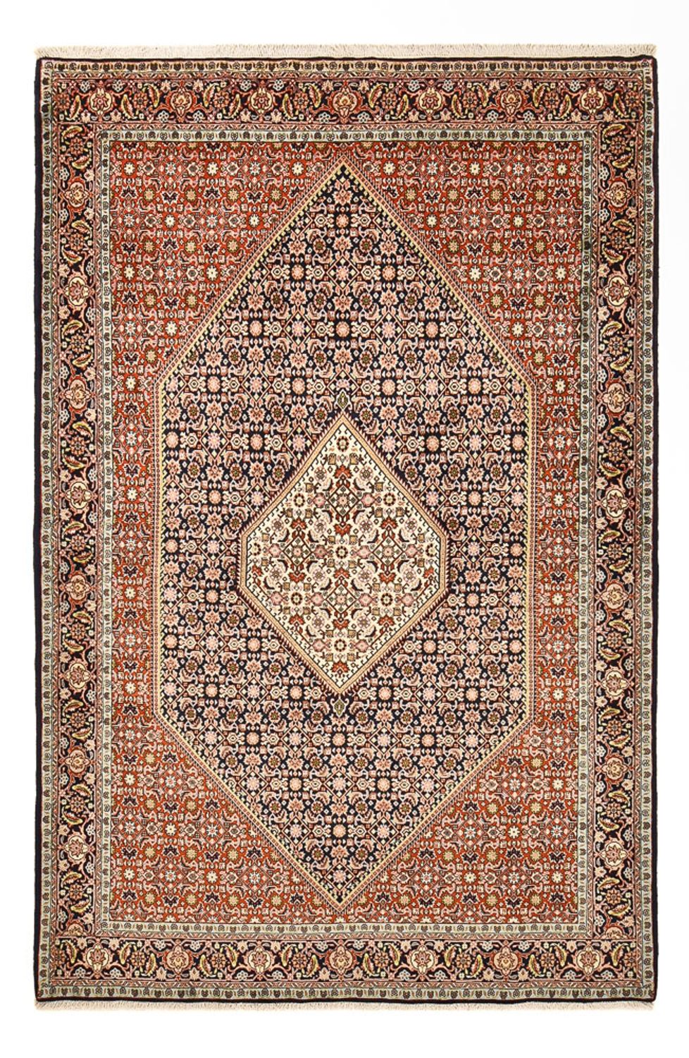 Alfombra persa - Bidjar - 258 x 166 cm - óxido