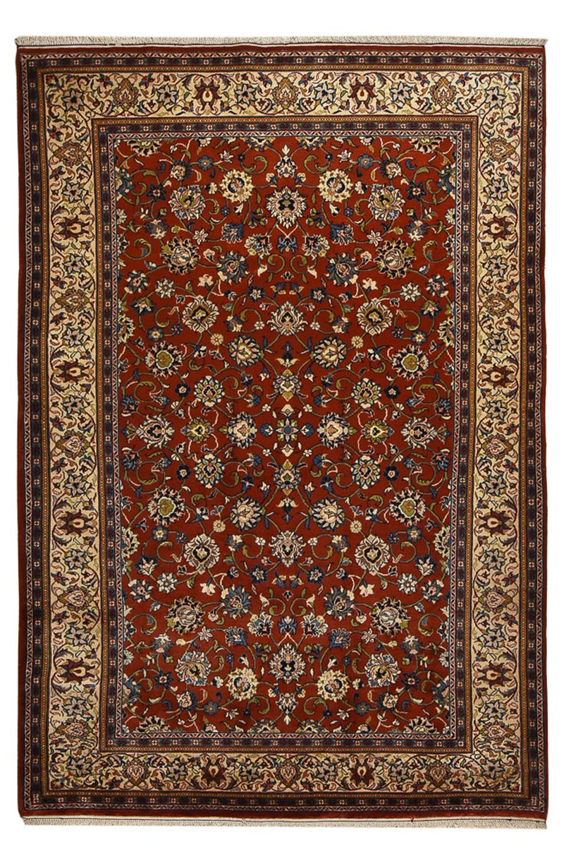 Alfombra persa - Clásica - 289 x 194 cm - rojo oscuro