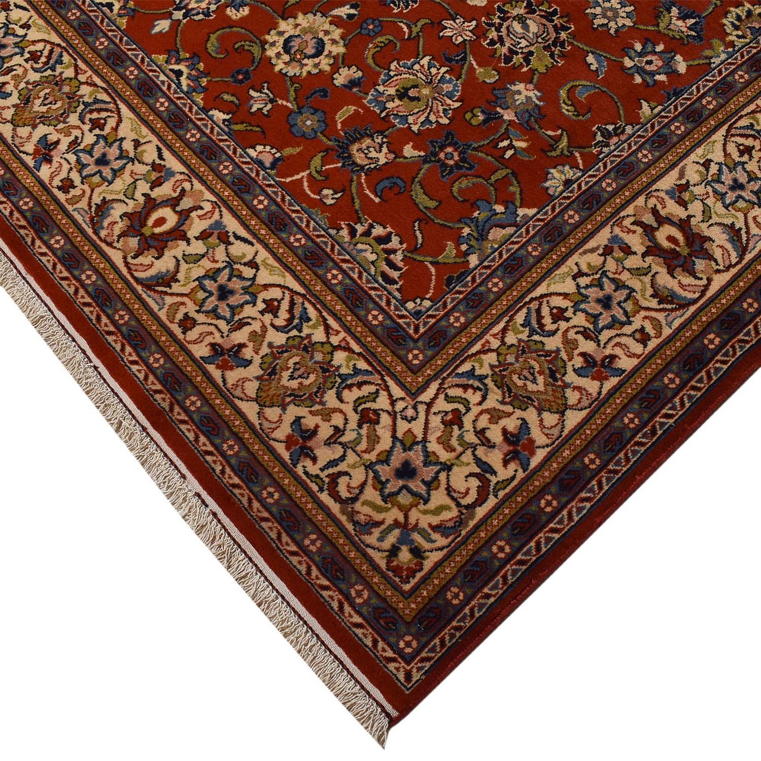 Alfombra persa - Clásica - 289 x 194 cm - rojo oscuro