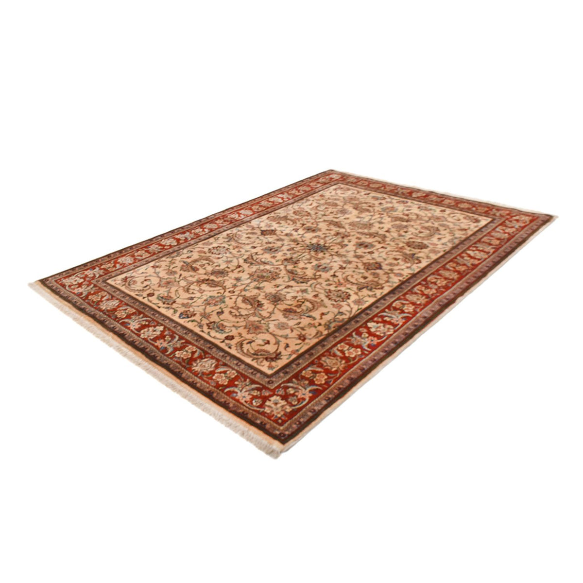 Alfombra persa - Clásica - 223 x 139 cm - beige claro