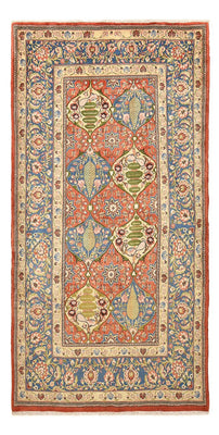Alfombra de pasillo Alfombra persa - Keshan - 282 x 145 cm - multicolor