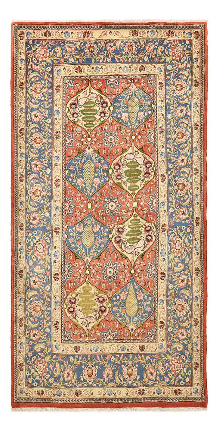 Alfombra de pasillo Alfombra persa - Keshan - 282 x 145 cm - multicolor