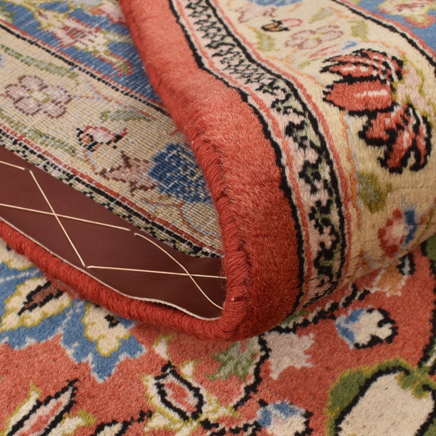 Alfombra de pasillo Alfombra persa - Keshan - 282 x 145 cm - multicolor