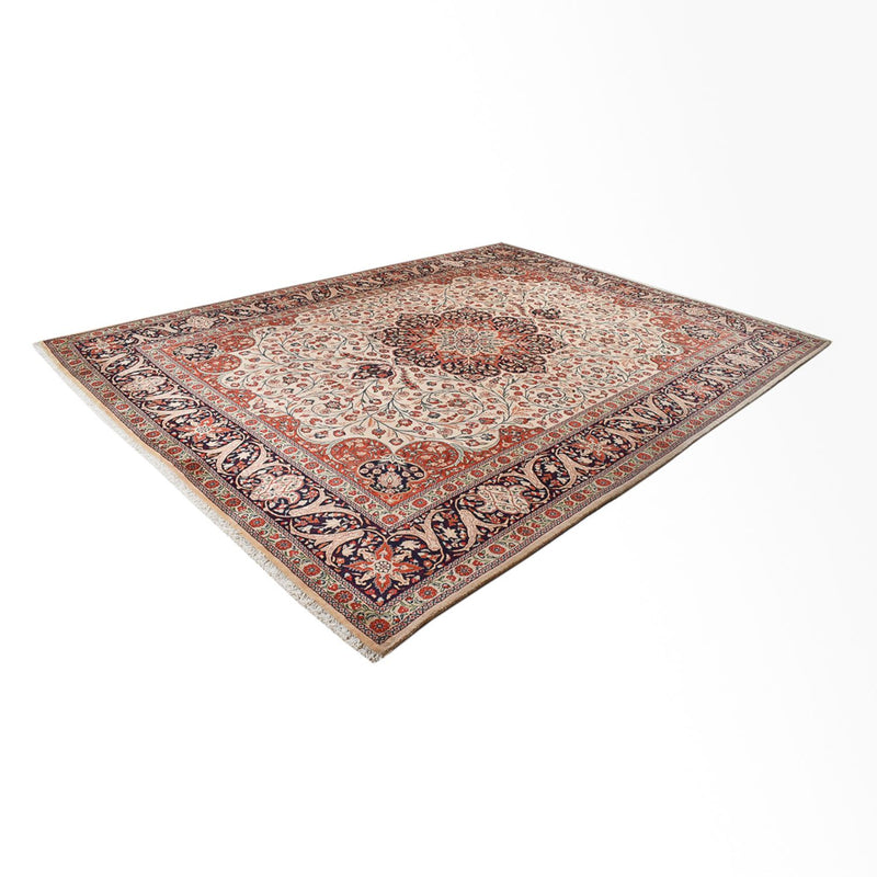 Alfombra persa - Keshan - 403 x 299 cm - beige