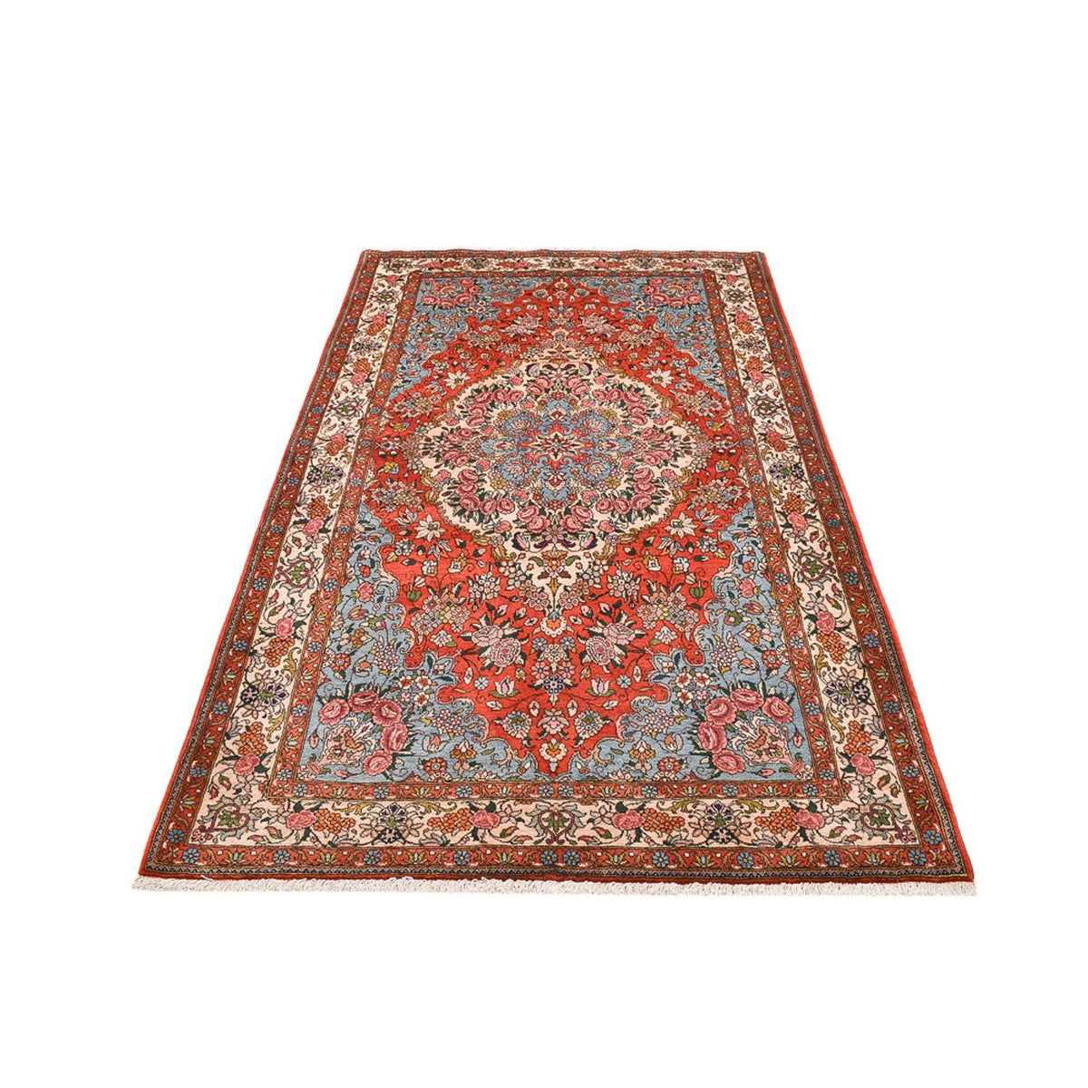 Alfombra persa - Nómada - 265 x 157 cm - rojo