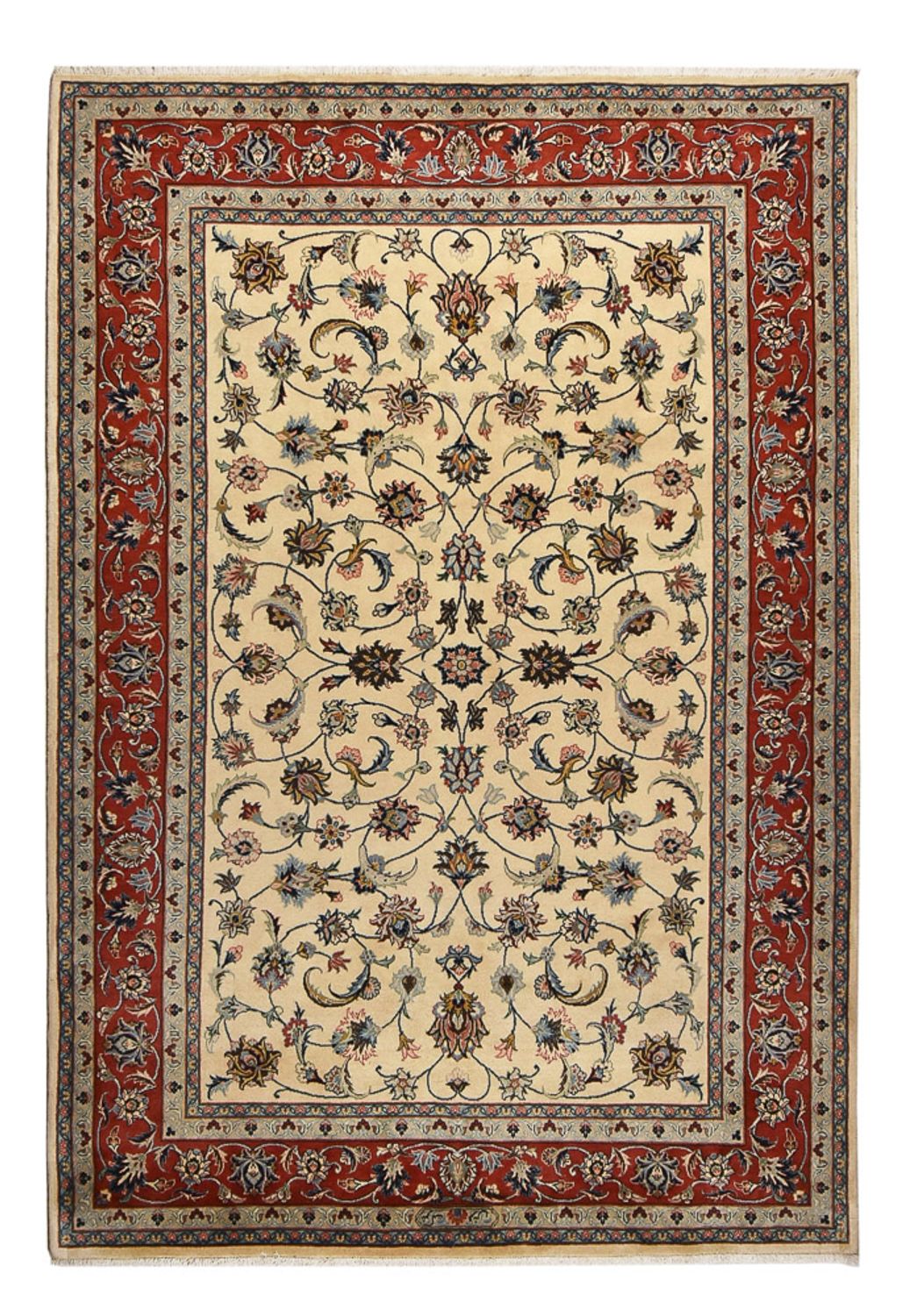Alfombra persa - Clásica - 295 x 202 cm - beige claro