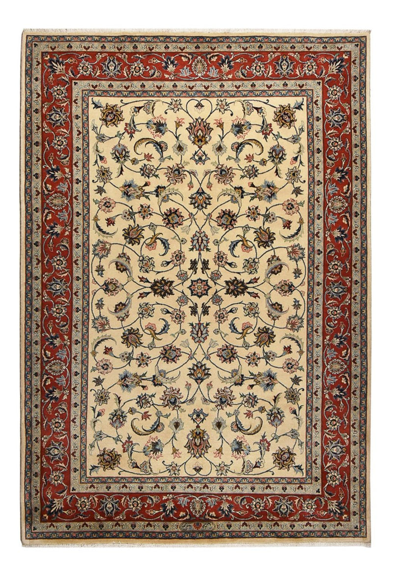 Alfombra persa - Clásica - 295 x 202 cm - beige claro