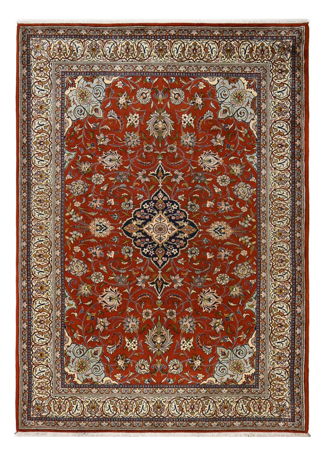 Alfombra persa - Clásica - 293 x 207 cm - rojo oscuro