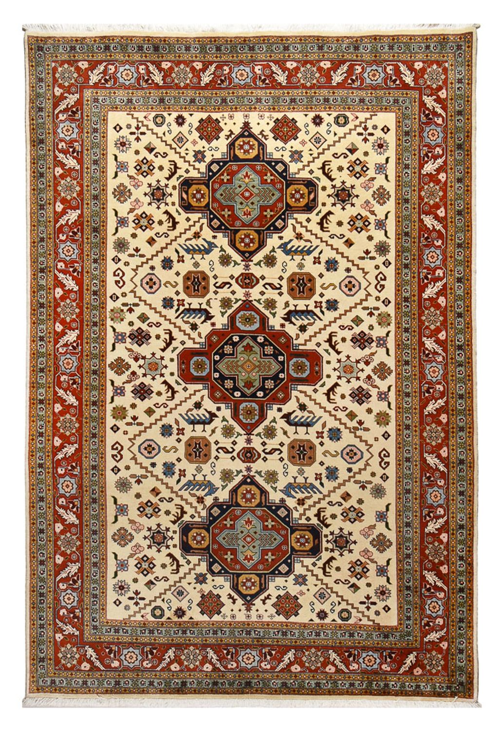 Alfombra persa - Nómada - 291 x 199 cm - beige