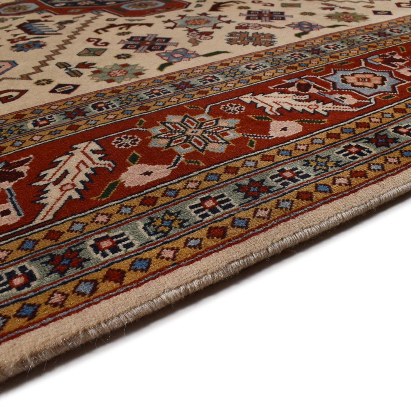 Alfombra persa - Nómada - 291 x 199 cm - beige