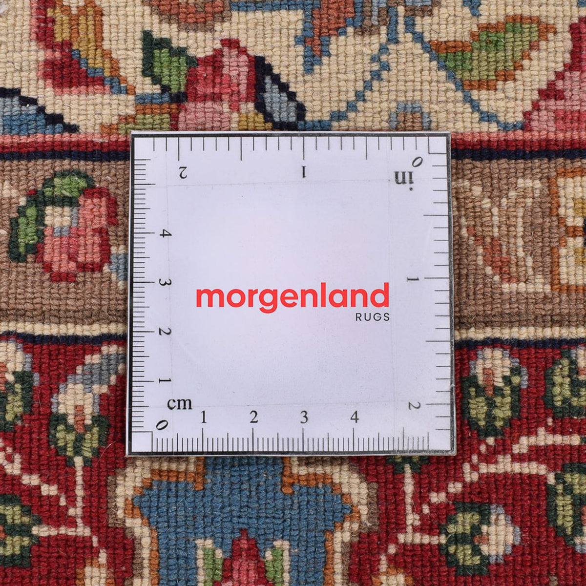 Alfombra persa - Real - 183 x 120 cm - azul oscuro