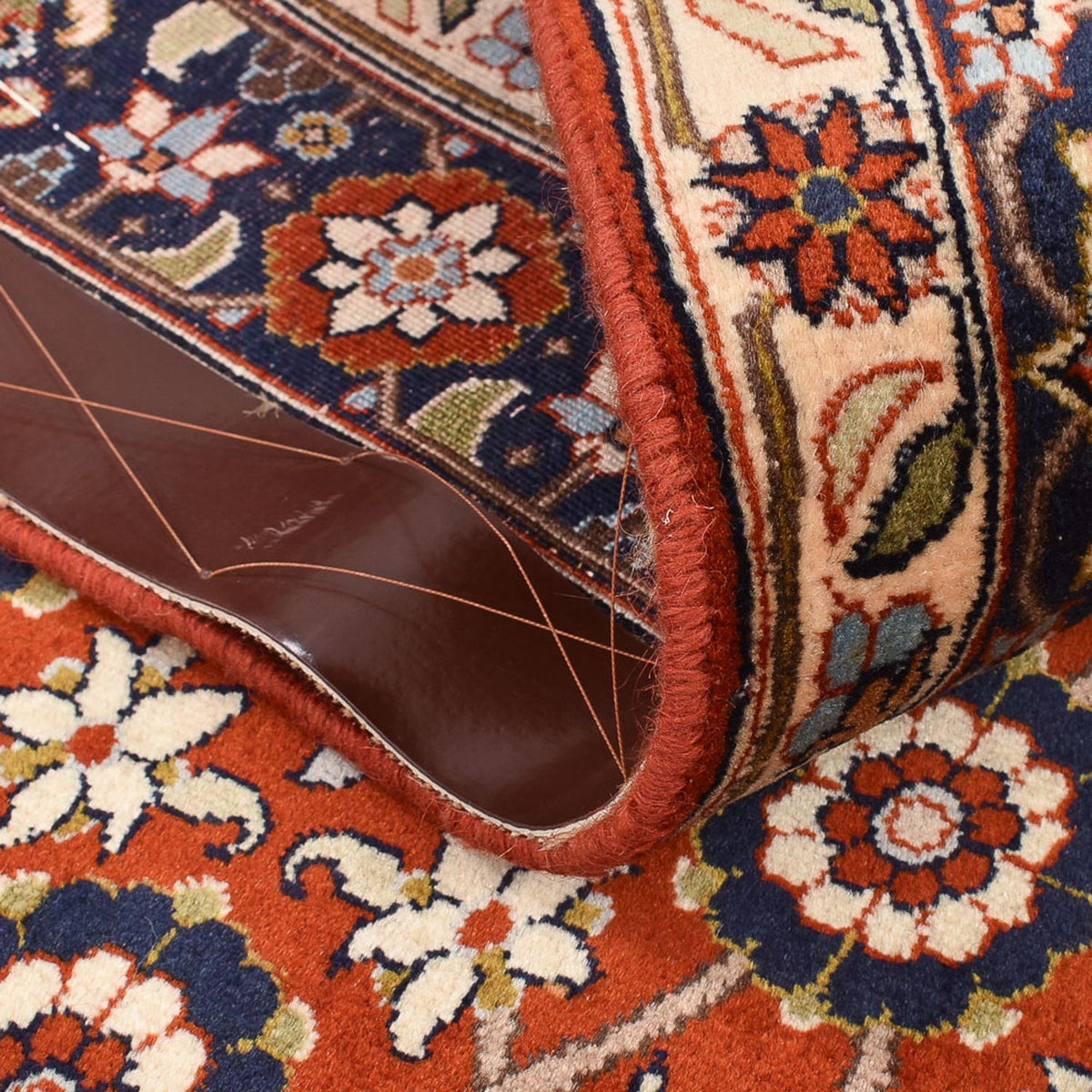 Alfombra persa - Nómada - 157 x 102 cm - rojo claro