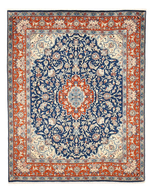Alfombra persa - Clásica - 242 x 200 cm - azul