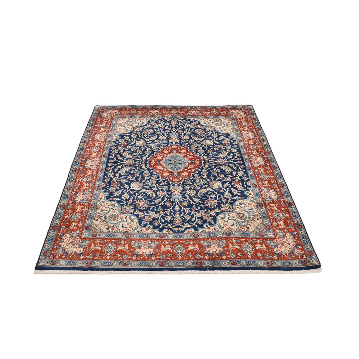 Alfombra persa - Clásica - 242 x 200 cm - azul