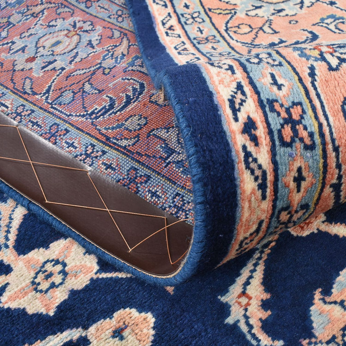 Alfombra persa - Clásica cuadrado  - 199 x 183 cm - azul oscuro