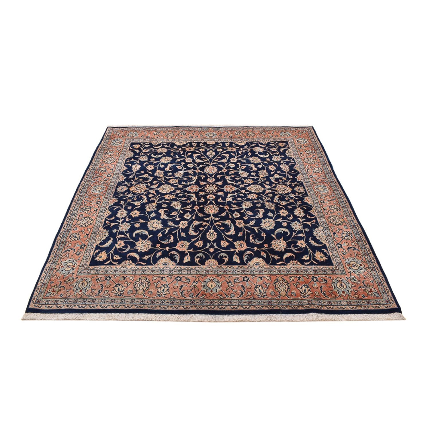 Alfombra persa - Clásica cuadrado  - 199 x 183 cm - azul oscuro