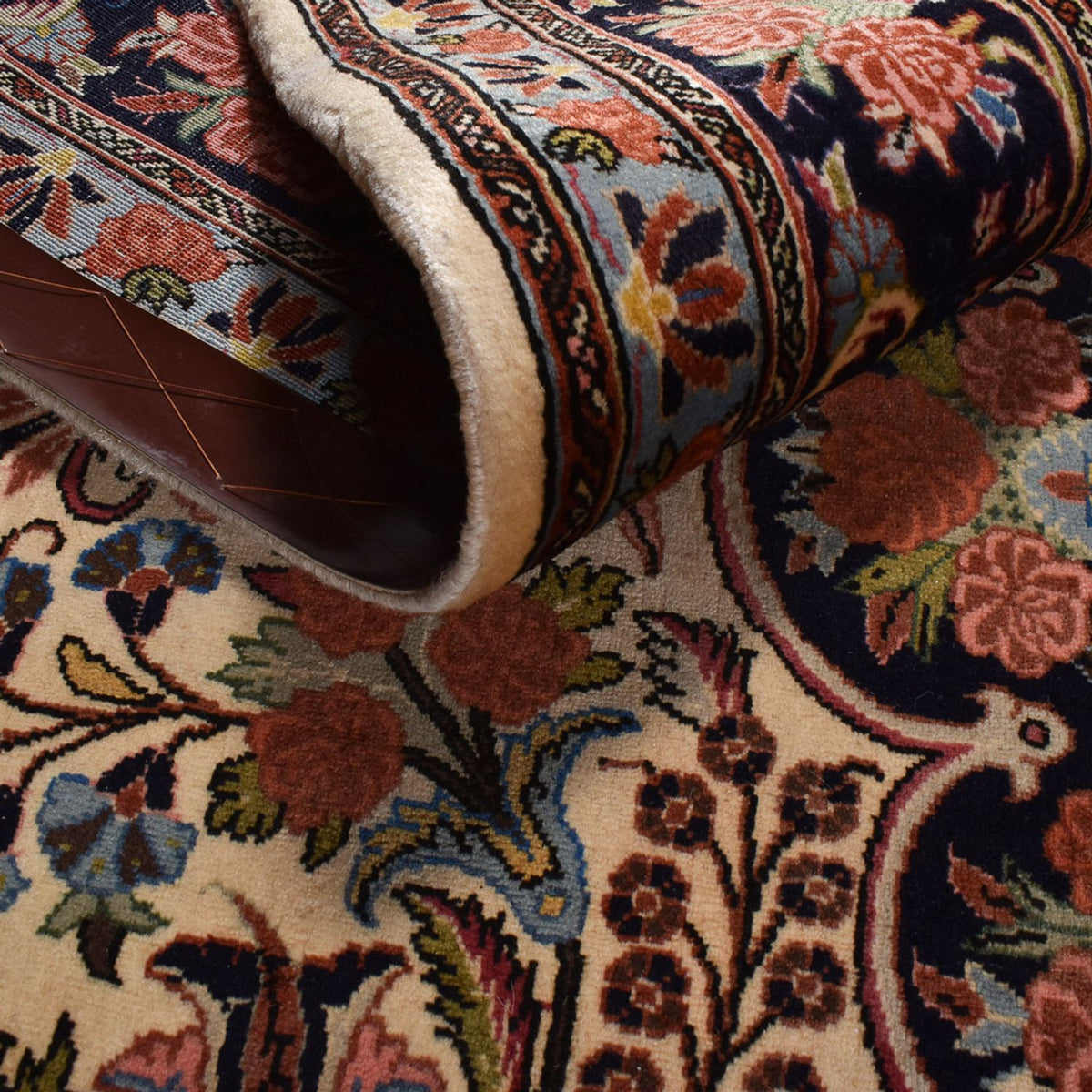 Alfombra persa - Bidjar - 320 x 197 cm - arena