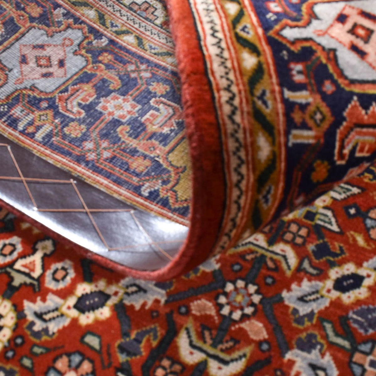 Alfombra persa - Clásica - 210 x 138 cm - marrón