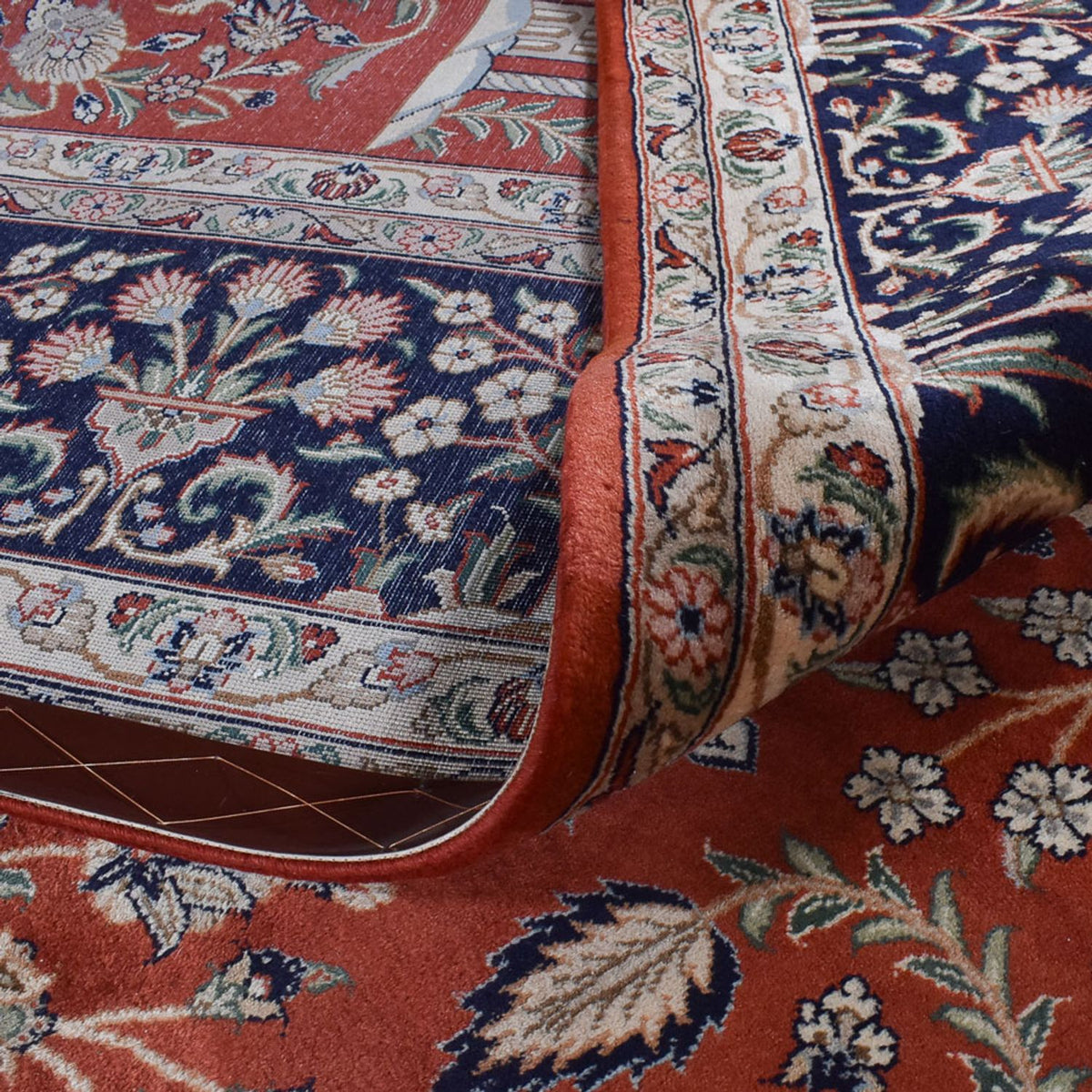 Alfombra persa - Clásica - Real - 397 x 300 cm - rojo