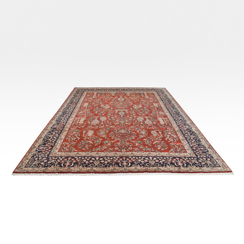 Alfombra persa - Clásica - Real - 397 x 300 cm - rojo