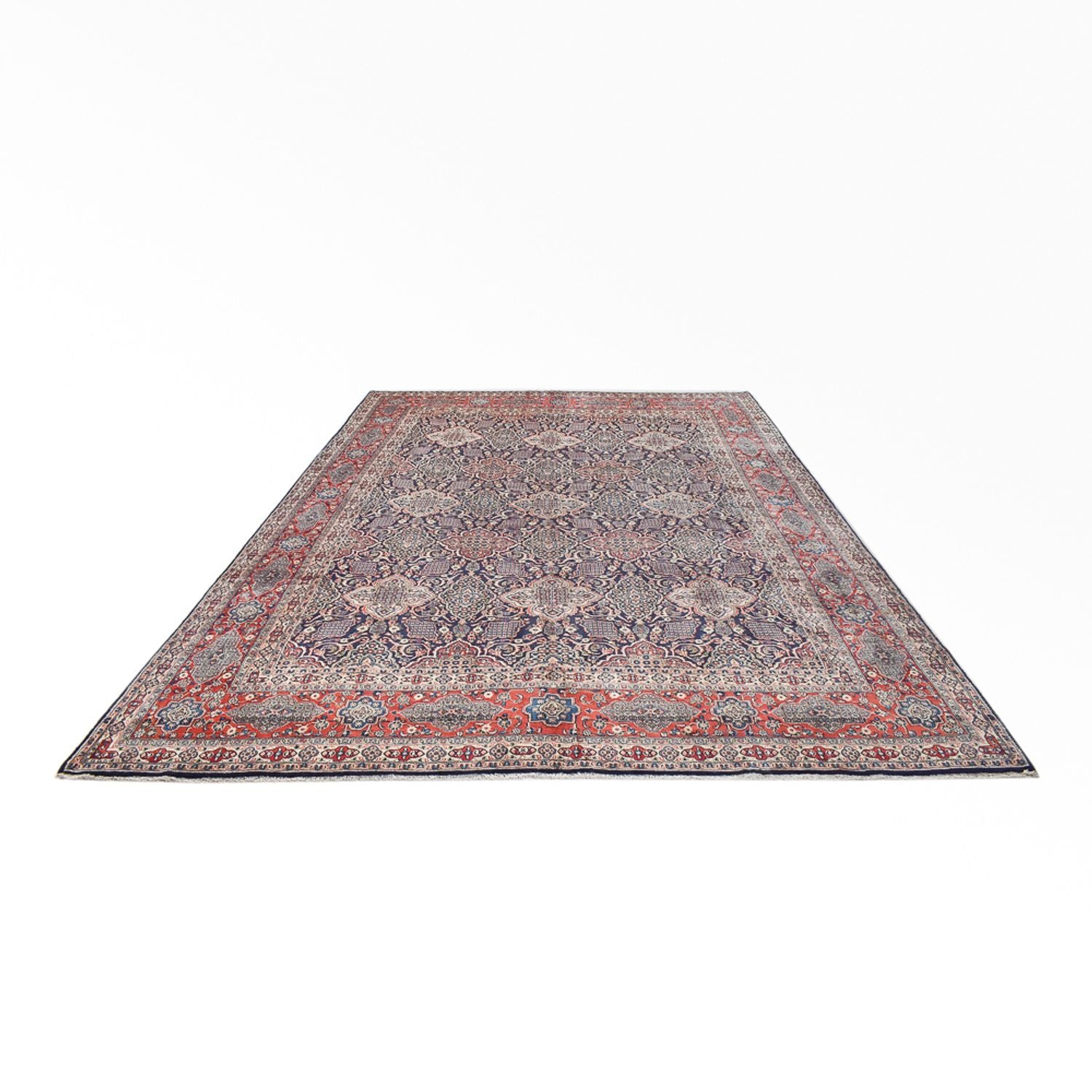 Alfombra persa - Clásica - 400 x 293 cm - gris oscuro