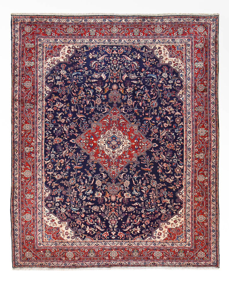 Alfombra persa - Clásica - 377 x 305 cm - azul oscuro