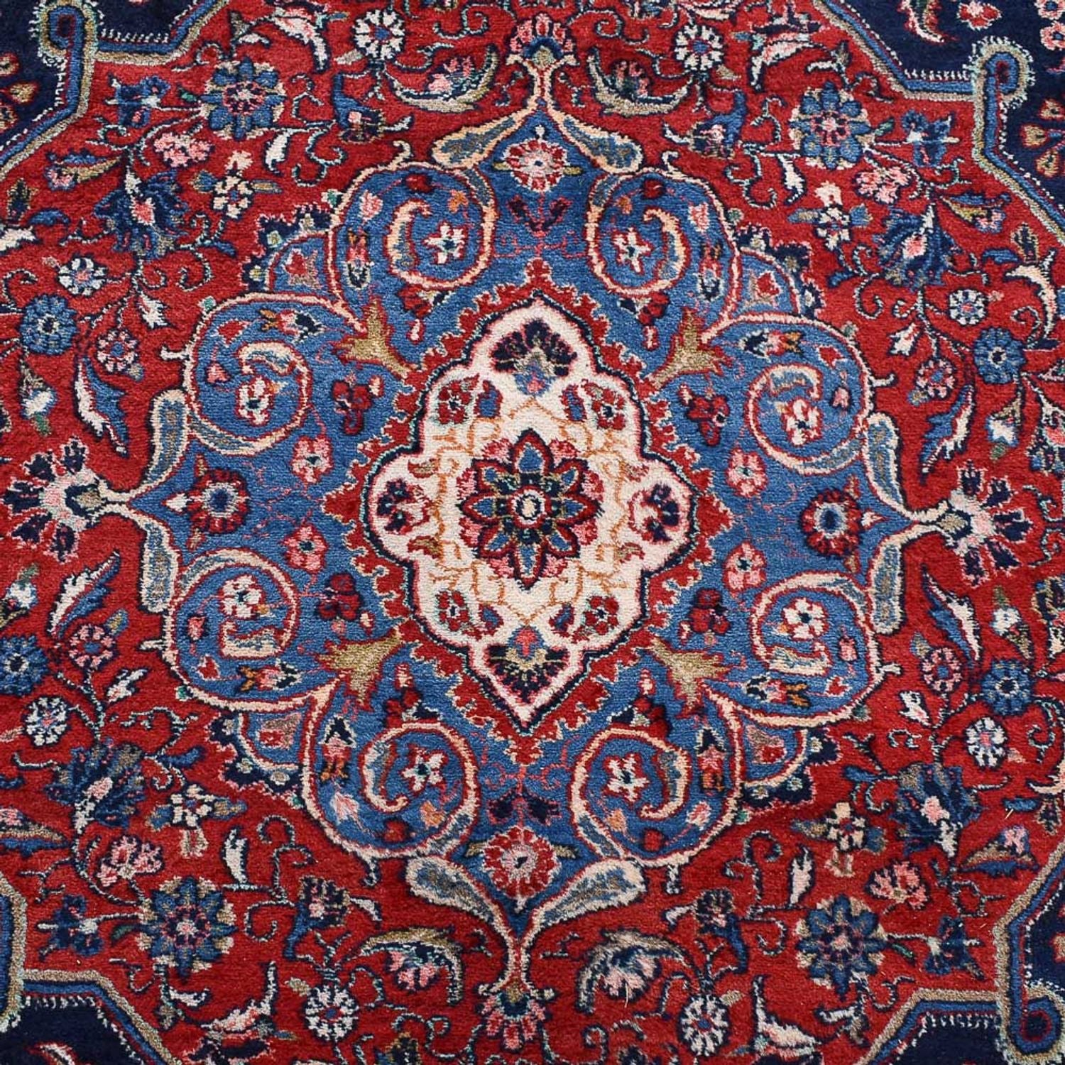 Alfombra persa - Clásica - 438 x 352 cm - rojo oscuro