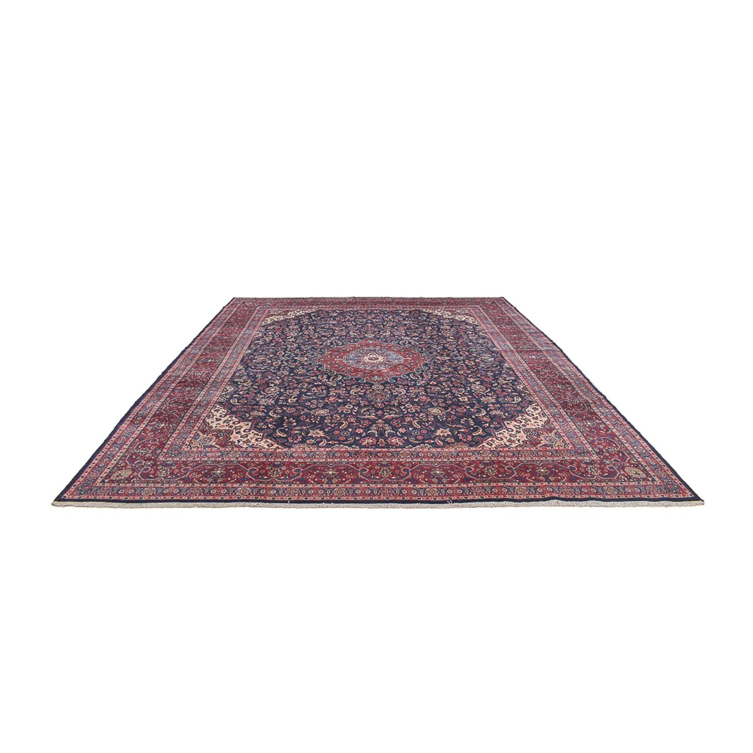 Alfombra persa - Clásica - 438 x 352 cm - rojo oscuro