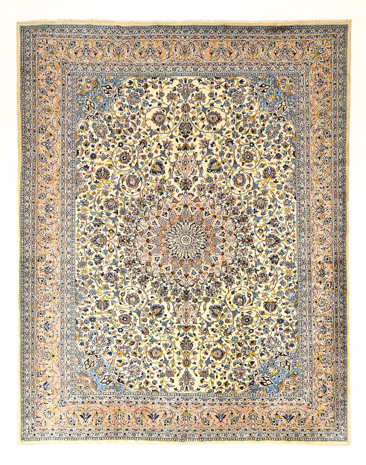Alfombra persa - Real - 378 x 299 cm - caramelo