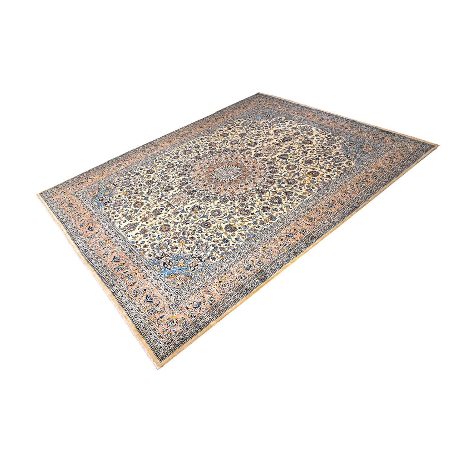 Alfombra persa - Real - 378 x 299 cm - caramelo