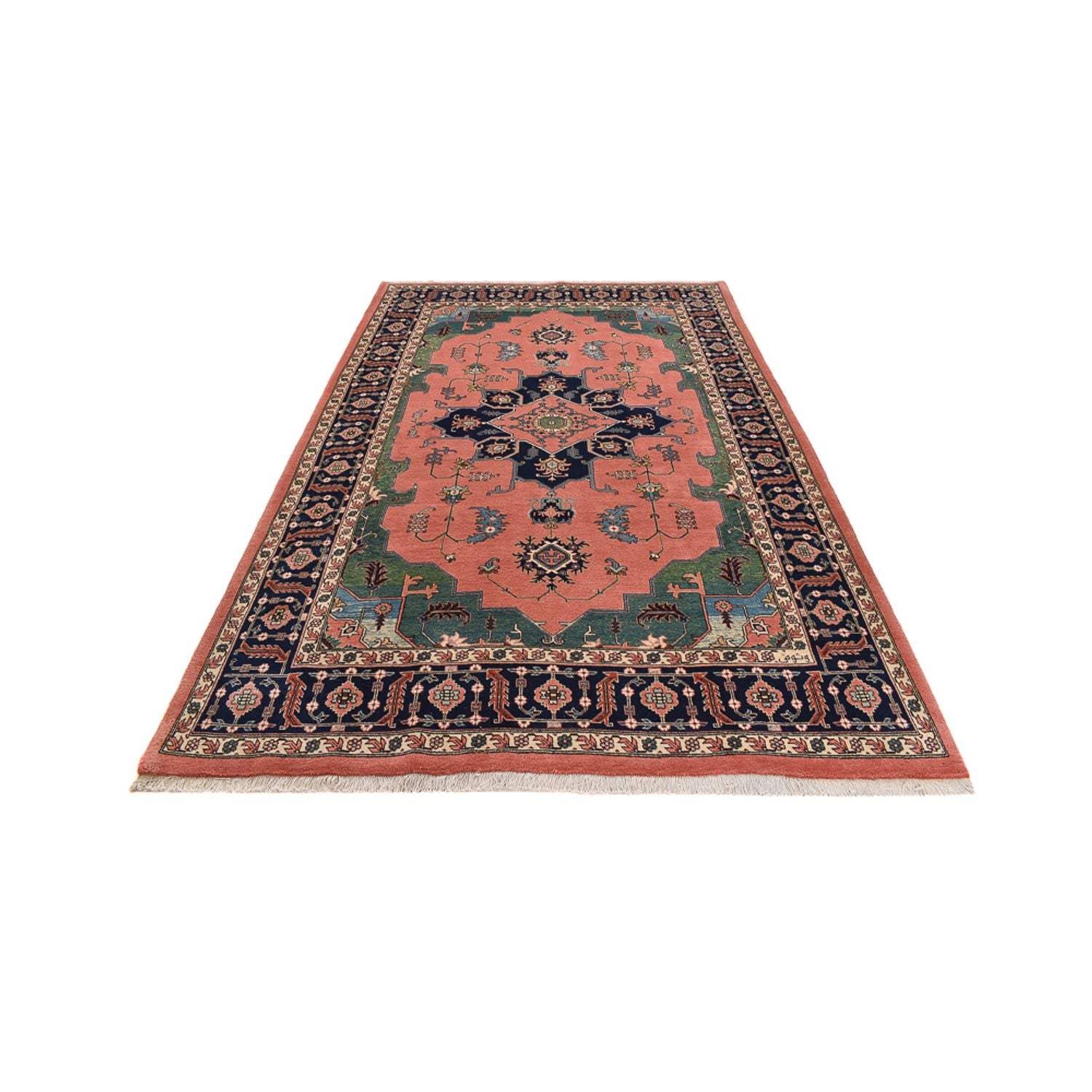 Alfombra persa - Nómada - 307 x 202 cm - rojo claro