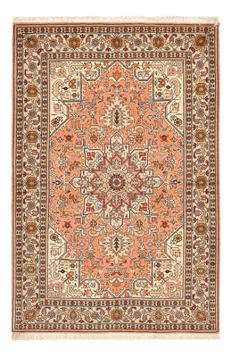 Alfombra Persa - Tabriz - Real - 159 x 106 cm - rojo claro