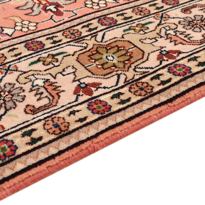 Alfombra Persa - Tabriz - Real - 159 x 106 cm - rojo claro