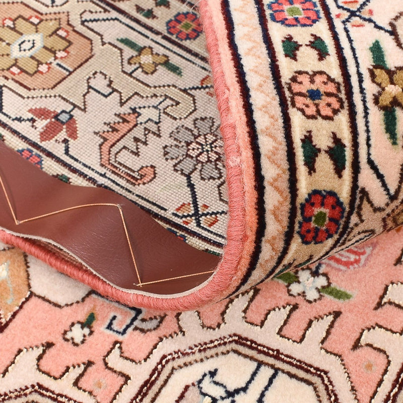 Alfombra Persa - Tabriz - Real - 159 x 106 cm - rojo claro