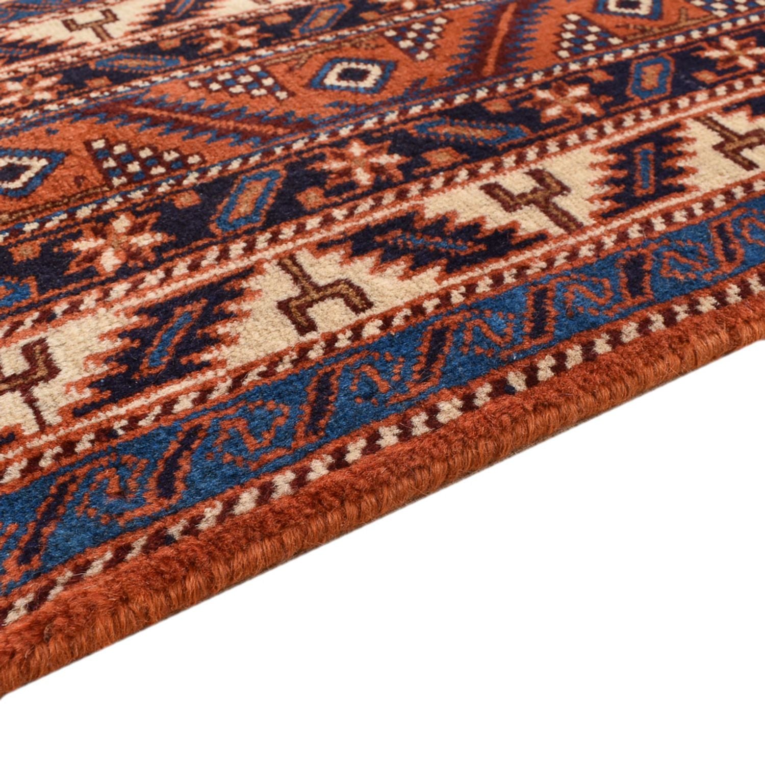 Alfombra persa - Nómada - 267 x 175 cm - óxido