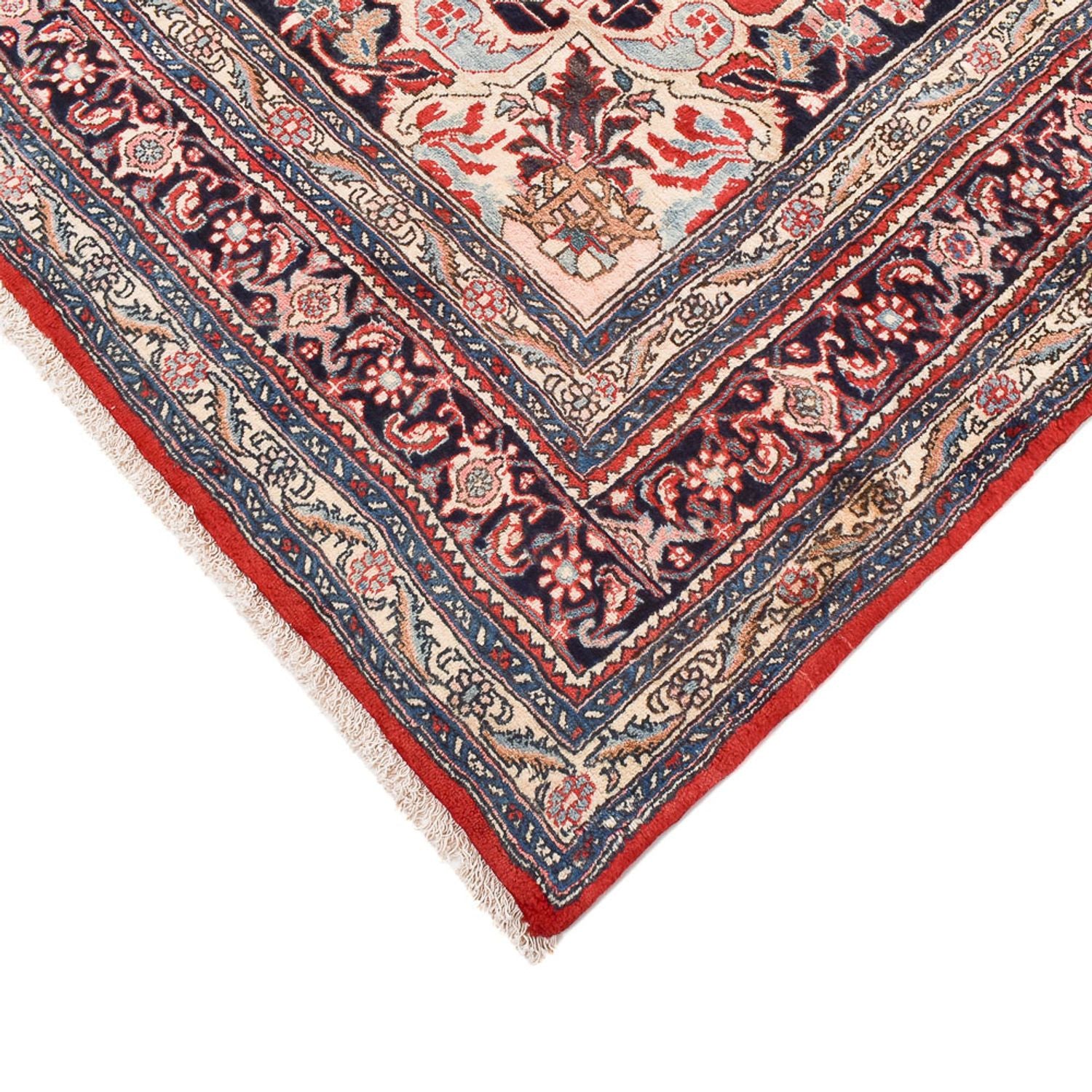 Alfombra persa - Bidjar - 384 x 261 cm - rojo