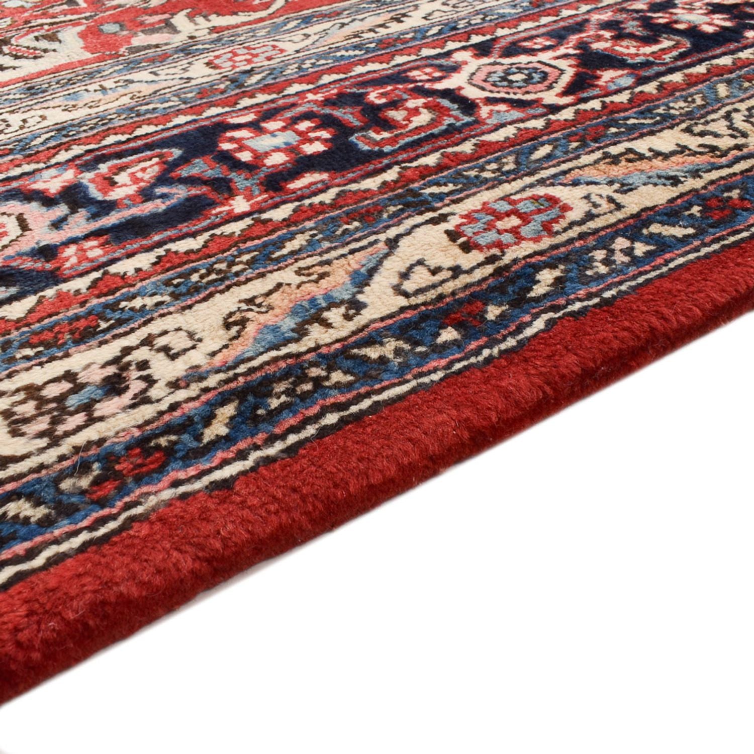 Alfombra persa - Bidjar - 384 x 261 cm - rojo