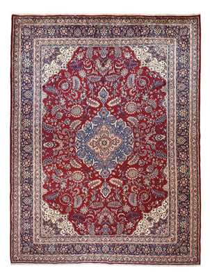 Alfombra persa - Clásica - 407 x 307 cm - rojo oscuro