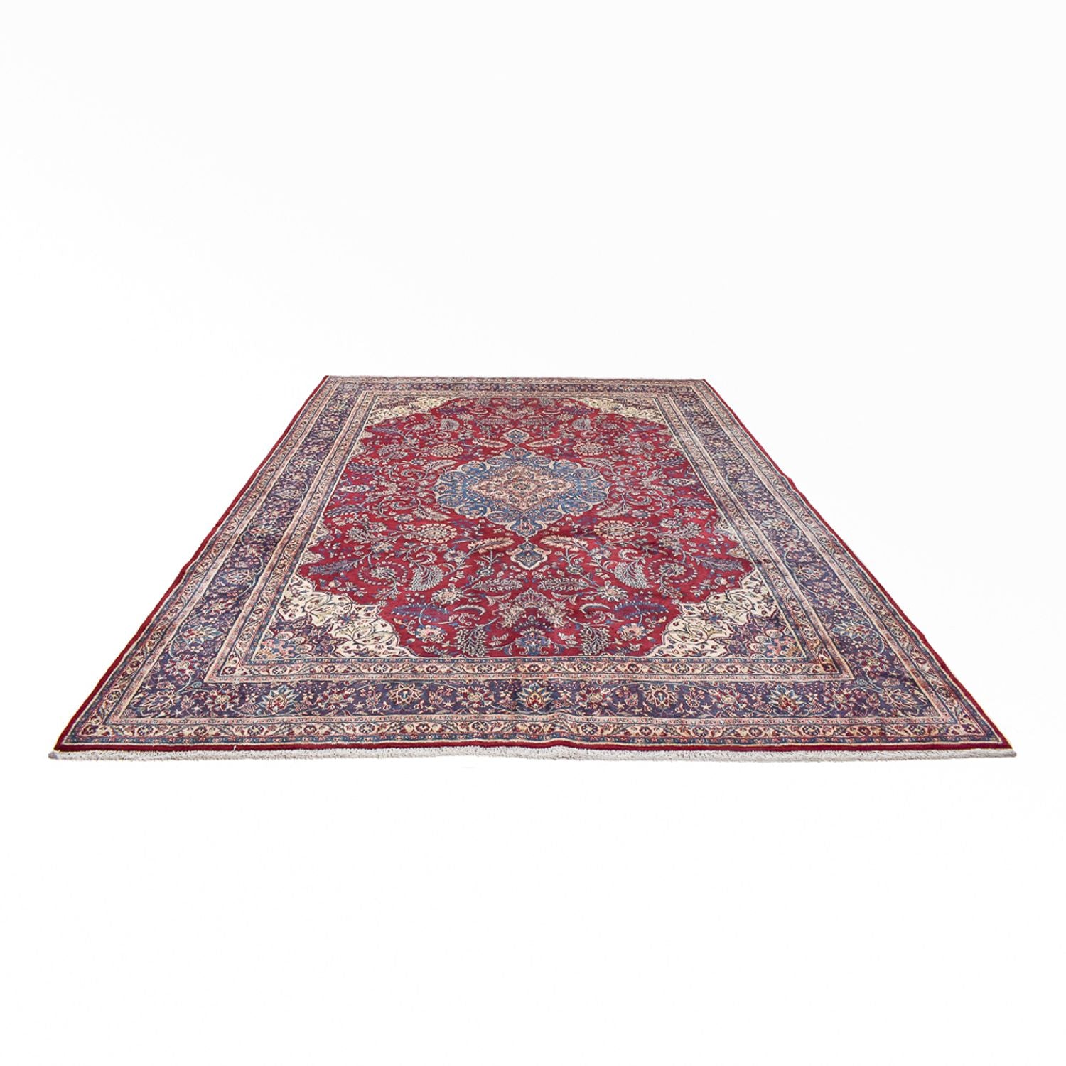 Alfombra persa - Clásica - 407 x 307 cm - rojo oscuro