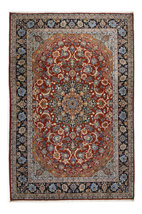 Alfombra persa - Ghom - Real - 305 x 208 cm - multicolor