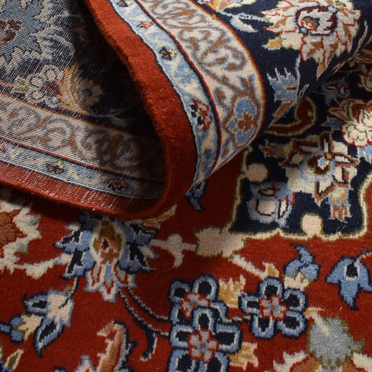 Alfombra persa - Ghom - Real - 305 x 208 cm - multicolor