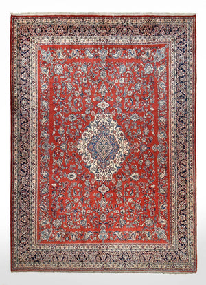 Alfombra persa - Clásica - 415 x 310 cm - rojo