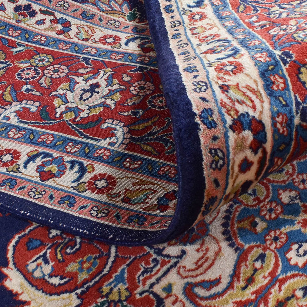 Alfombra persa - Clásica - 410 x 305 cm - azul oscuro