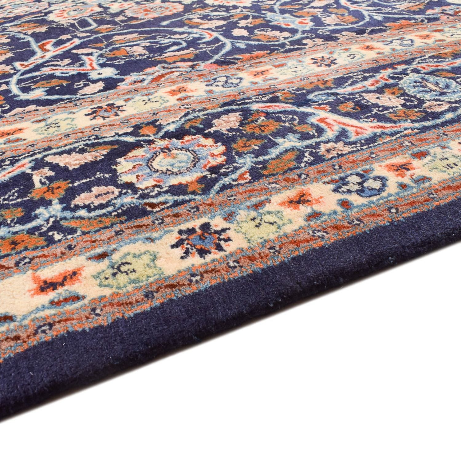 Alfombra persa - Clásica - 310 x 217 cm - azul oscuro