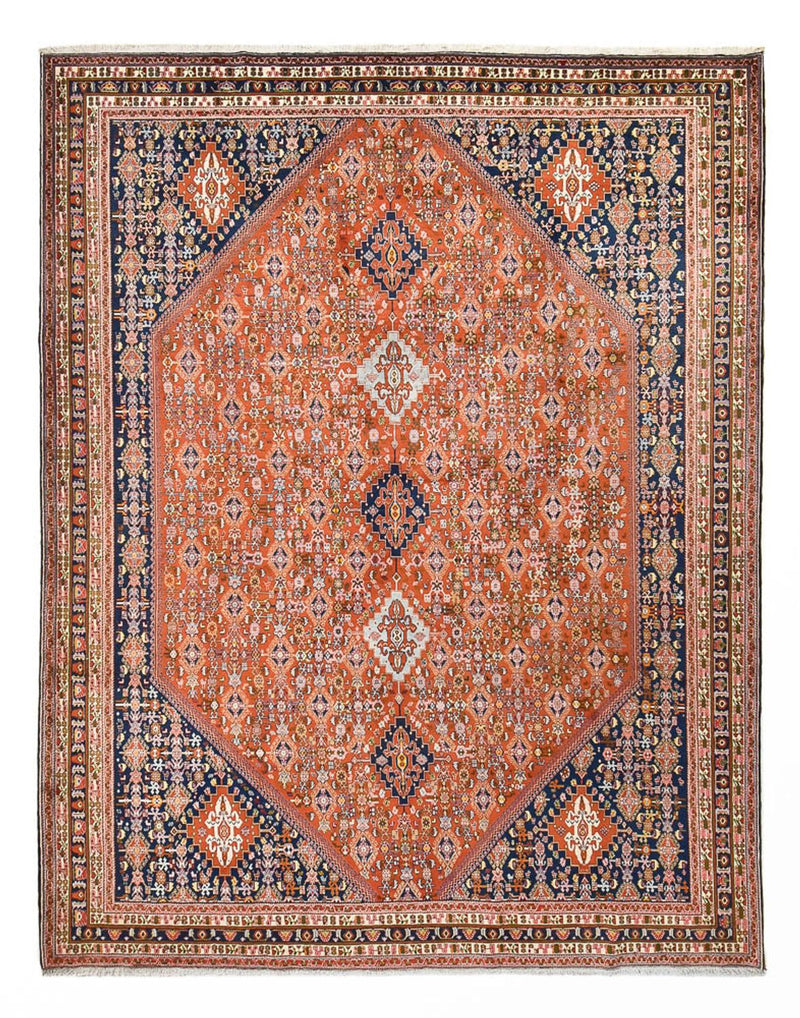 Alfombra Gabbeh - Persa Kashkuli - 380 x 294 cm - óxido