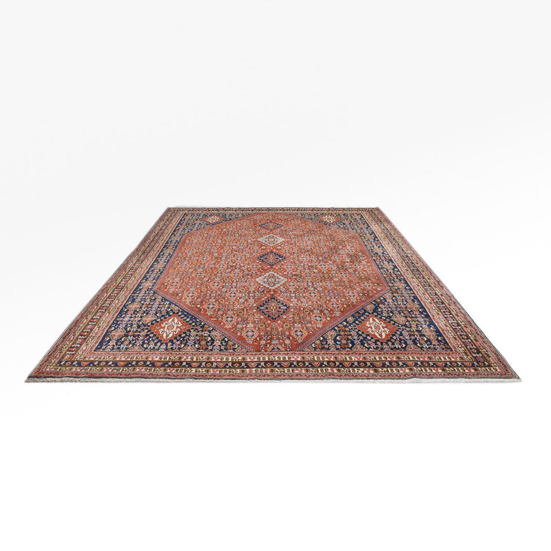 Alfombra Gabbeh - Persa Kashkuli - 380 x 294 cm - óxido