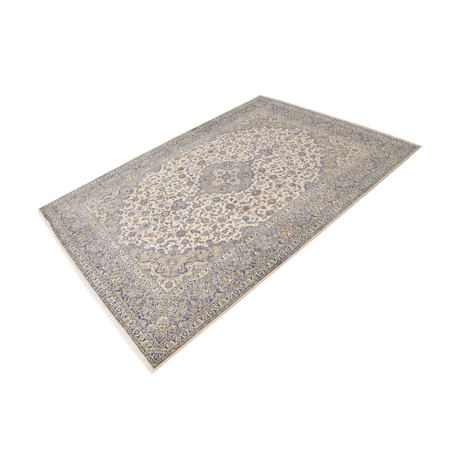 Alfombra persa - Keshan - 380 x 274 cm - arena
