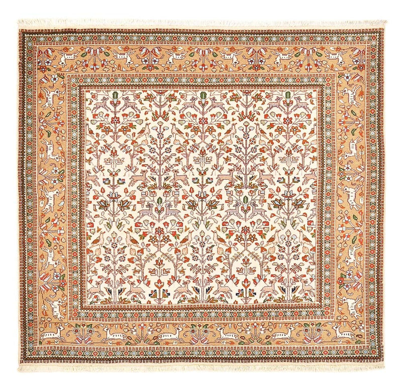 Alfombra persa - Clásica cuadrado  - 200 x 200 cm - crema