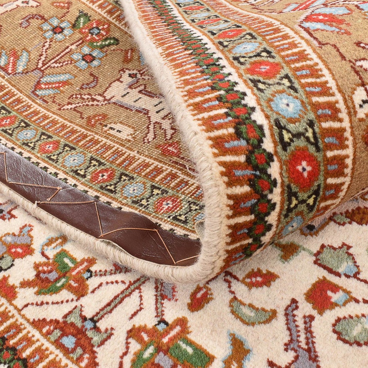 Alfombra persa - Clásica cuadrado  - 200 x 200 cm - crema